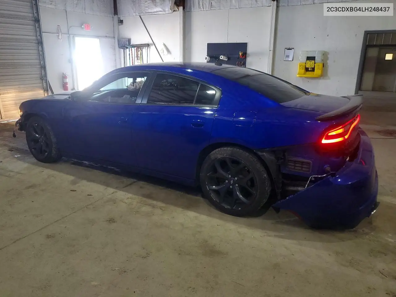 2020 Dodge Charger Sxt VIN: 2C3CDXBG4LH248437 Lot: 61880156