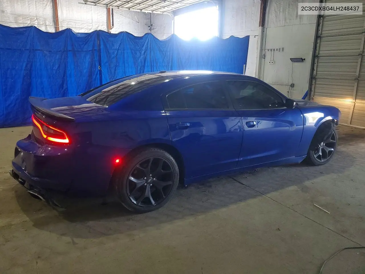 2020 Dodge Charger Sxt VIN: 2C3CDXBG4LH248437 Lot: 61880156