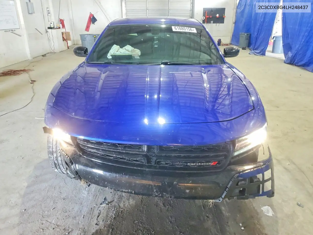 2020 Dodge Charger Sxt VIN: 2C3CDXBG4LH248437 Lot: 61880156