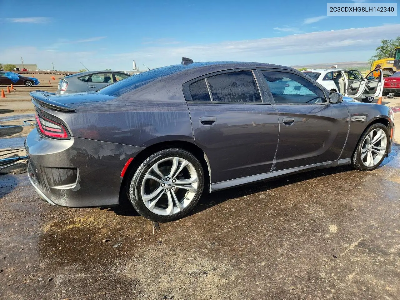 2020 Dodge Charger Gt VIN: 2C3CDXHG8LH142340 Lot: 62142086