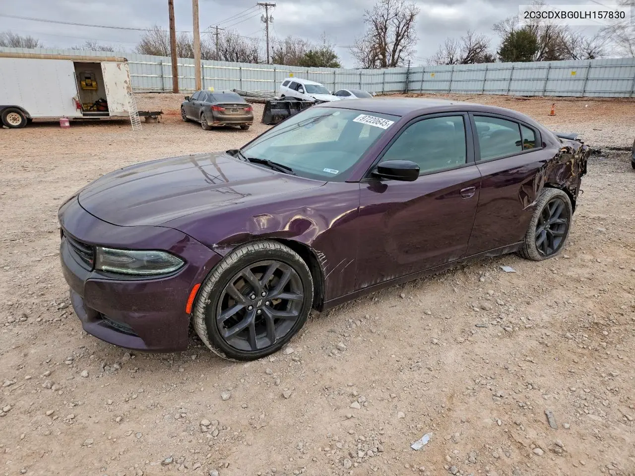 2C3CDXBG0LH157830 2020 Dodge Charger Sxt