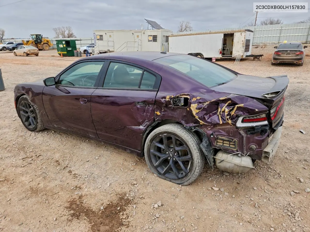 2C3CDXBG0LH157830 2020 Dodge Charger Sxt
