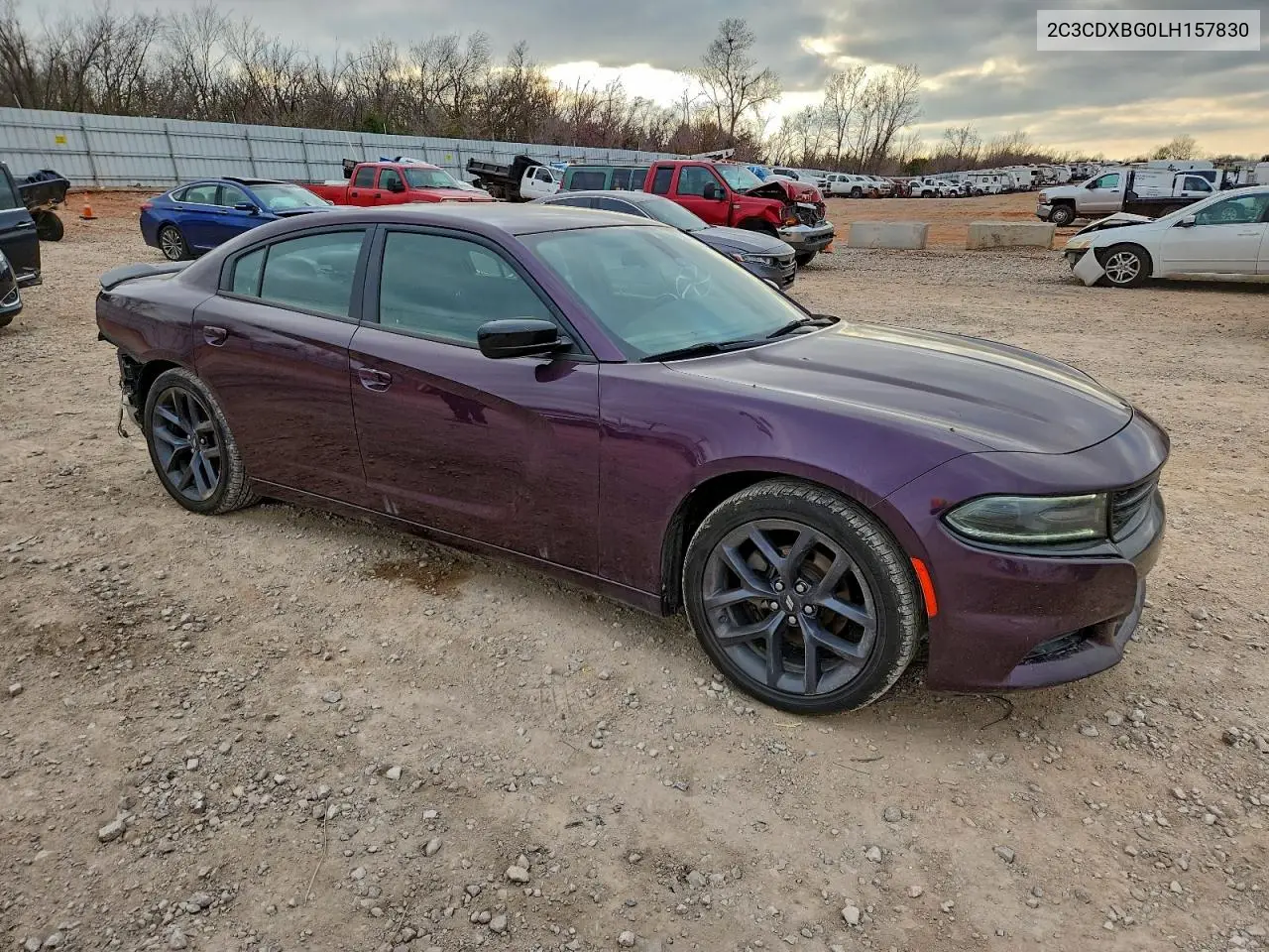 2C3CDXBG0LH157830 2020 Dodge Charger Sxt