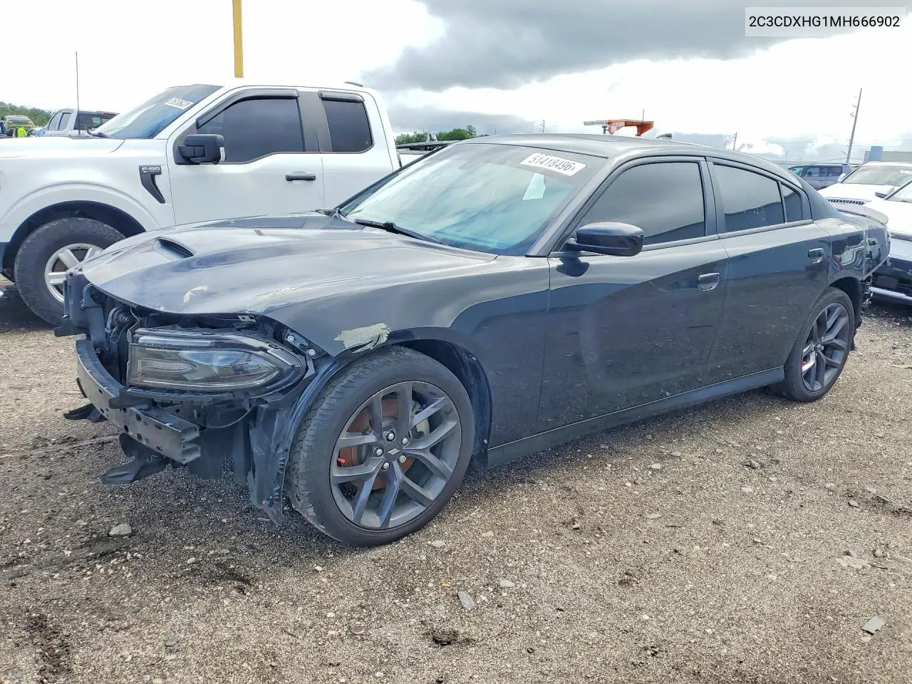 2C3CDXHG1MH666902 2021 Dodge Charger Gt