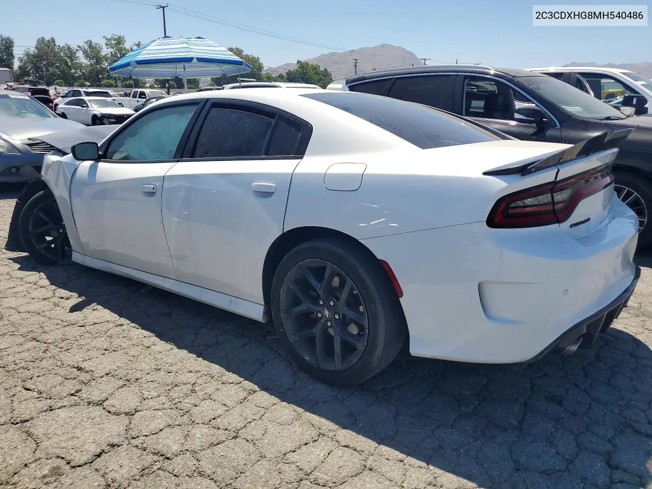 2021 Dodge Charger Gt VIN: 2C3CDXHG8MH540486 Lot: 56714906
