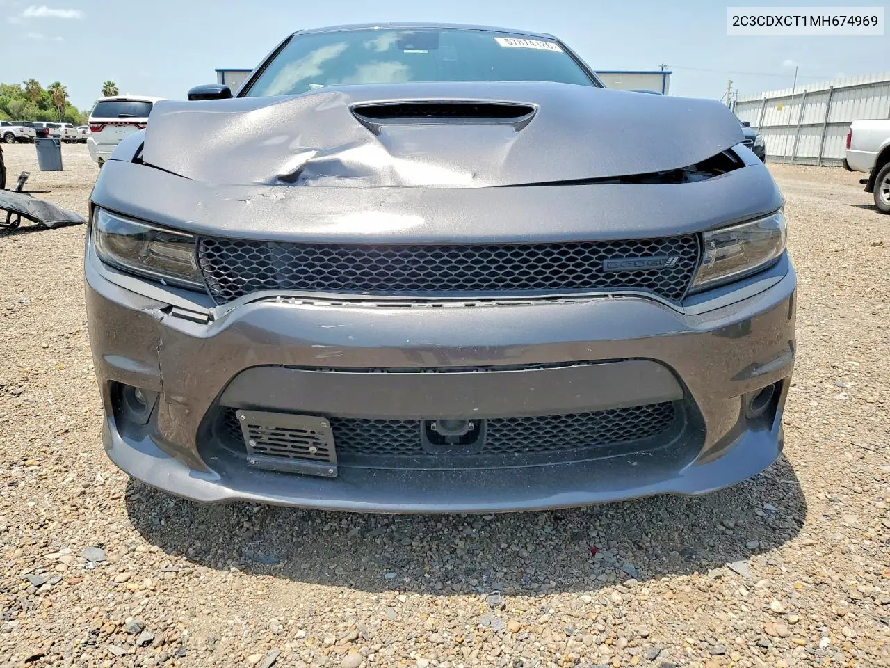 2021 Dodge Charger R/T VIN: 2C3CDXCT1MH674969 Lot: 57874126