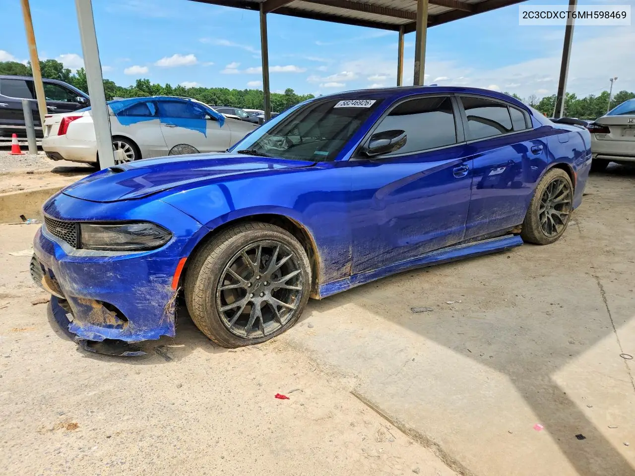 2C3CDXCT6MH598469 2021 Dodge Charger R/T