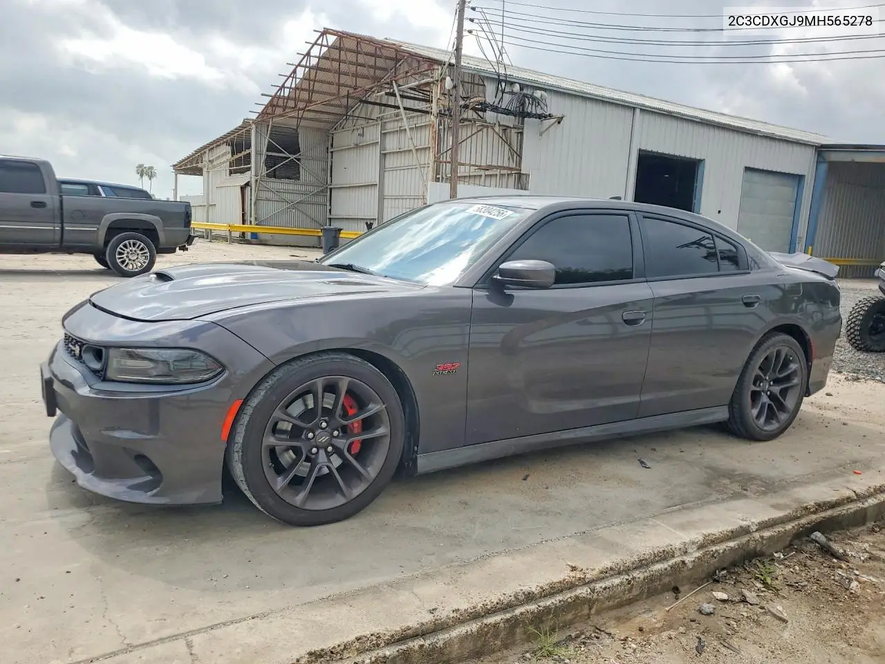 2021 Dodge Charger Scat Pack VIN: 2C3CDXGJ9MH565278 Lot: 58304256