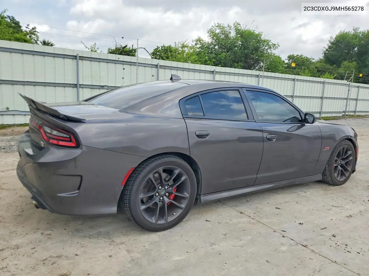 2021 Dodge Charger Scat Pack VIN: 2C3CDXGJ9MH565278 Lot: 58304256