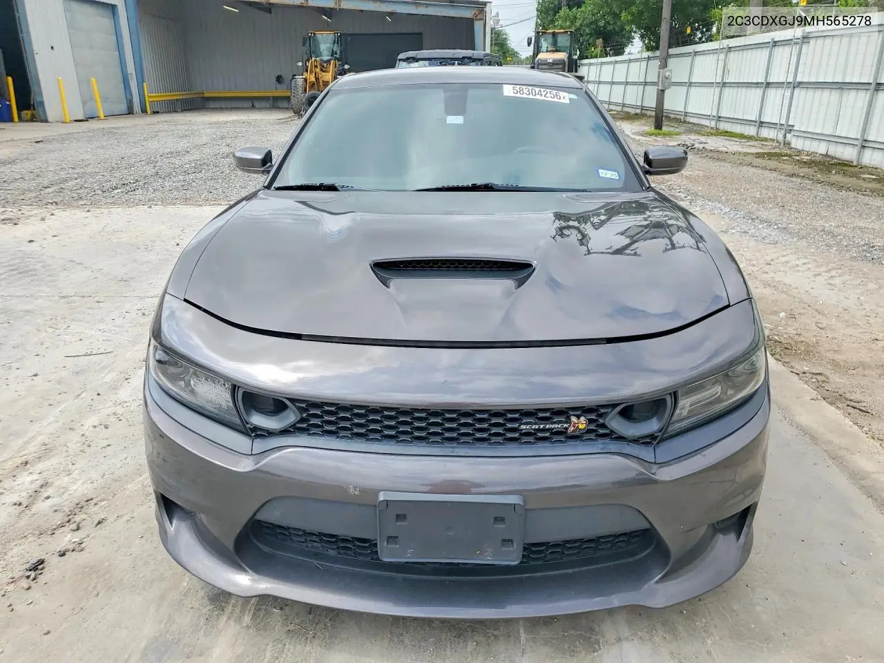 2021 Dodge Charger Scat Pack VIN: 2C3CDXGJ9MH565278 Lot: 58304256