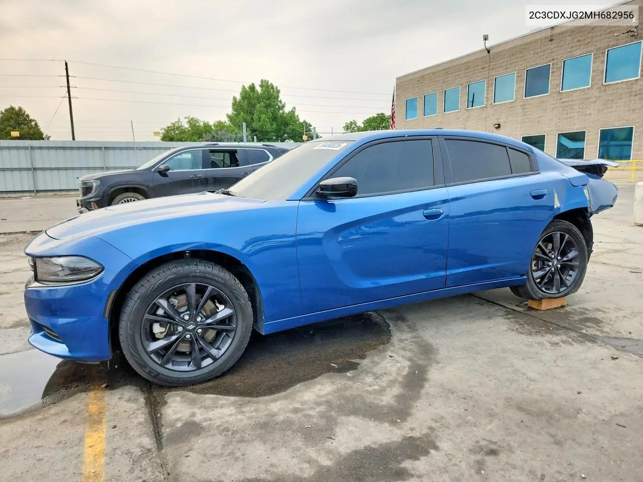 2021 Dodge Charger Sxt VIN: 2C3CDXJG2MH682956 Lot: 58480526