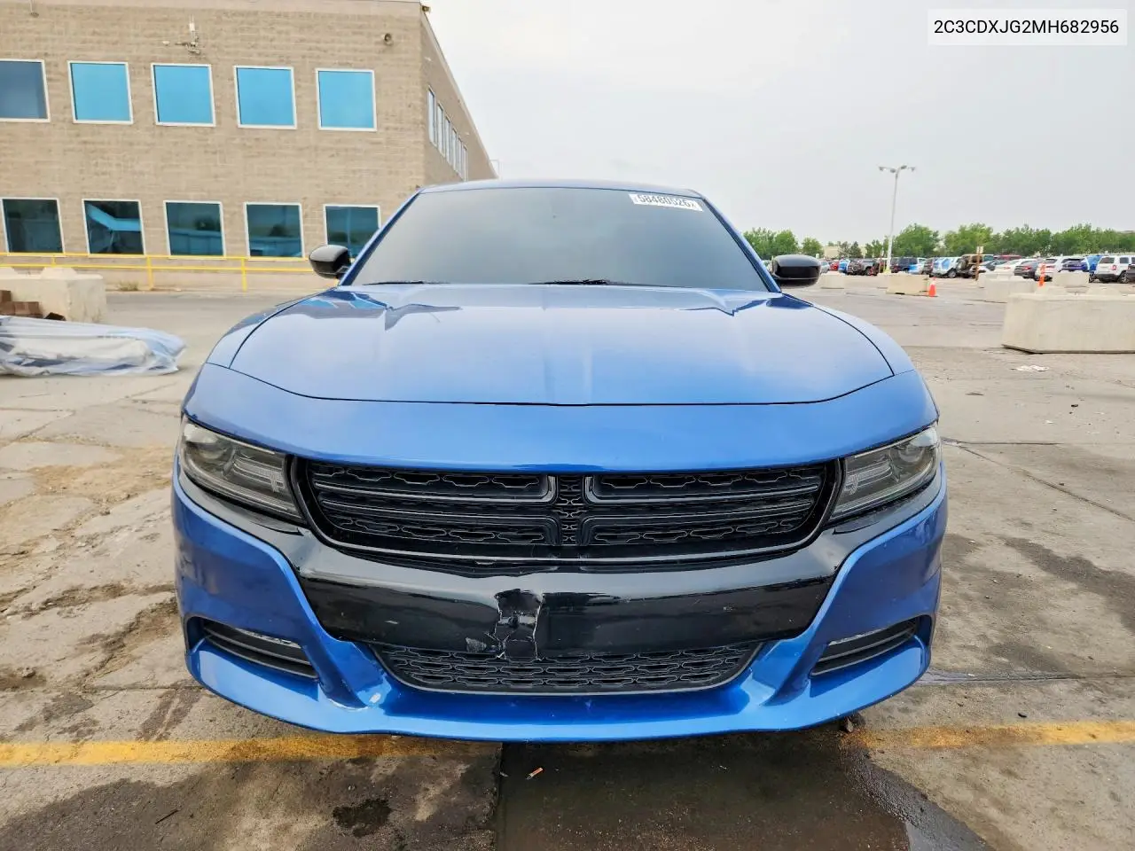 2021 Dodge Charger Sxt VIN: 2C3CDXJG2MH682956 Lot: 58480526