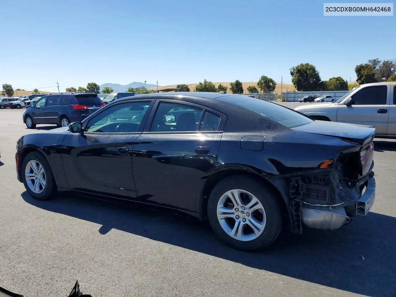 2C3CDXBG0MH642468 2021 Dodge Charger Sxt