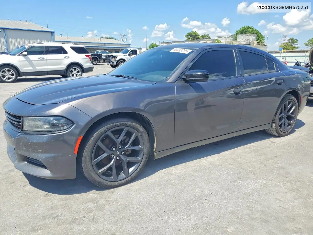 2021 Dodge Charger VIN: 2C3CDXBG8MH675251 Lot: 59833706