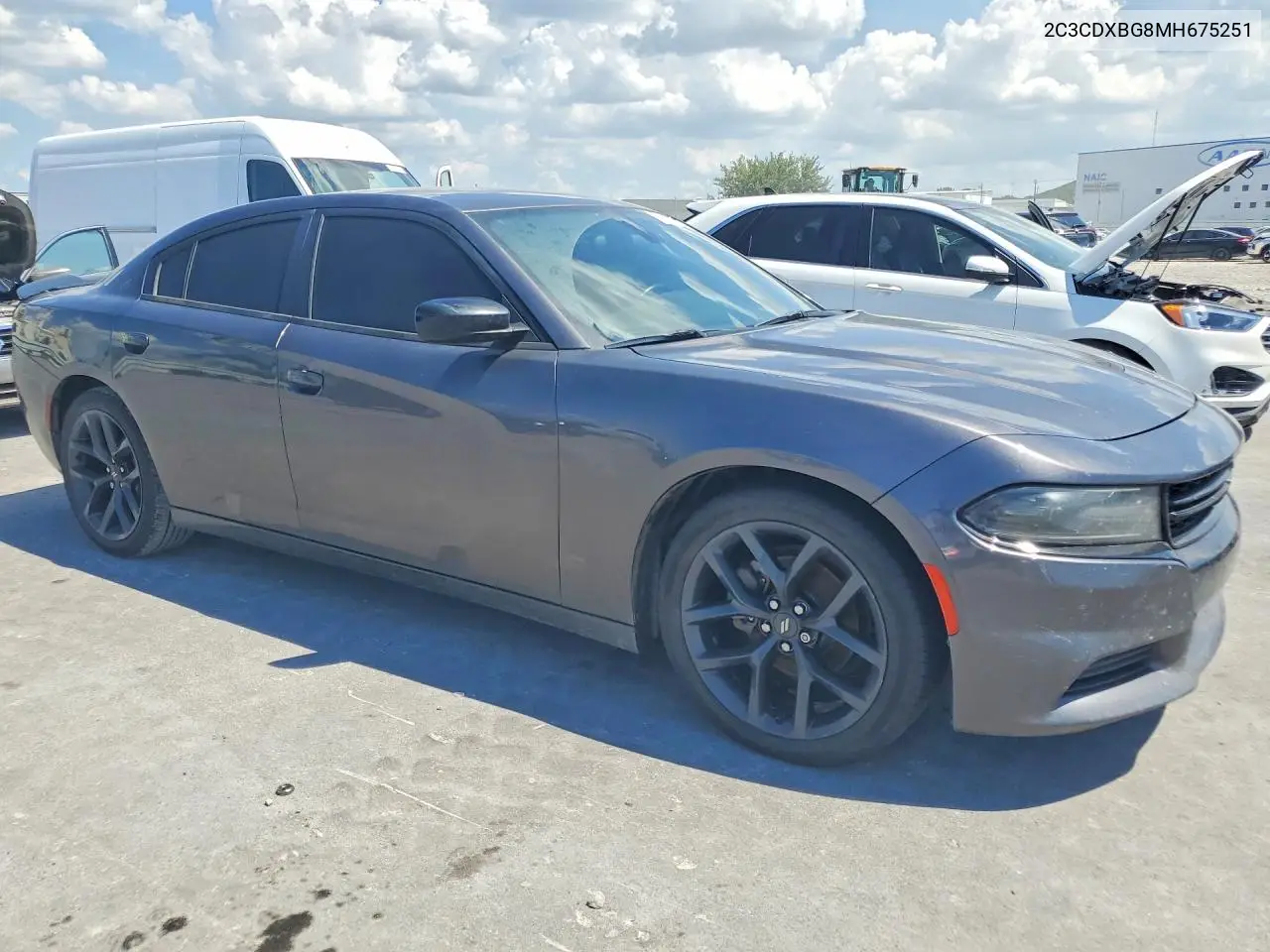 2021 Dodge Charger VIN: 2C3CDXBG8MH675251 Lot: 59833706
