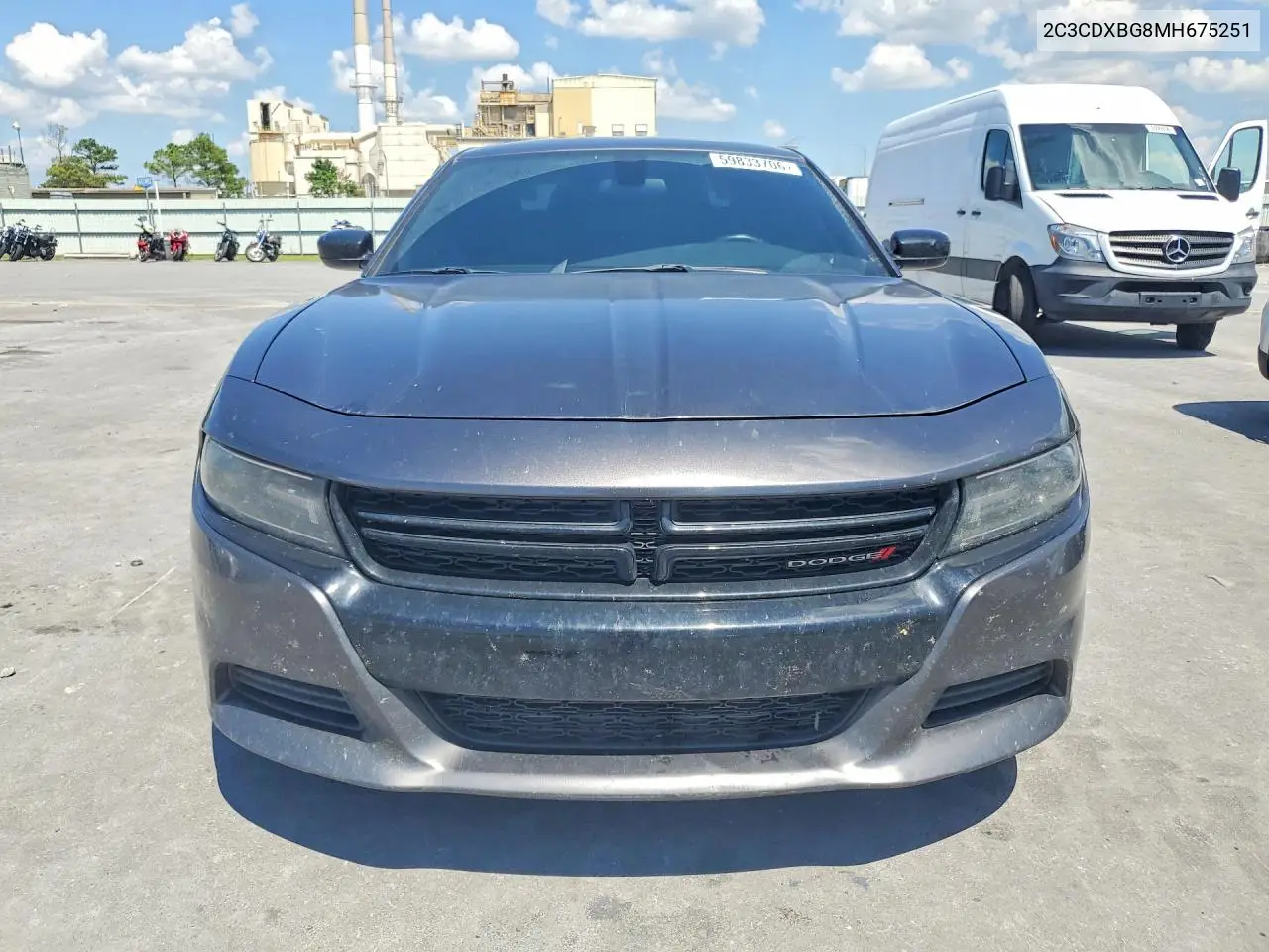 2021 Dodge Charger VIN: 2C3CDXBG8MH675251 Lot: 59833706