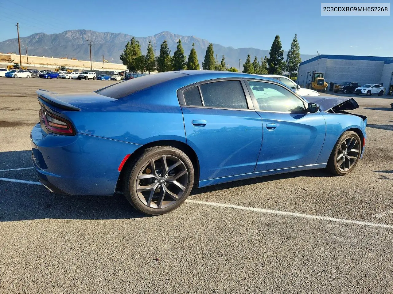 2021 Dodge Charger Sxt VIN: 2C3CDXBG9MH652268 Lot: 61203106