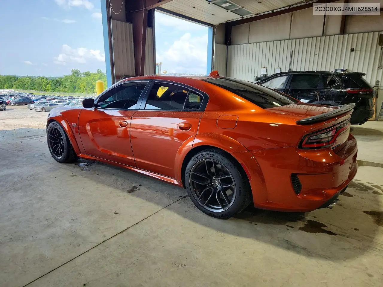 2021 Dodge Charger Scat Pack VIN: 2C3CDXGJ4MH628514 Lot: 61728146