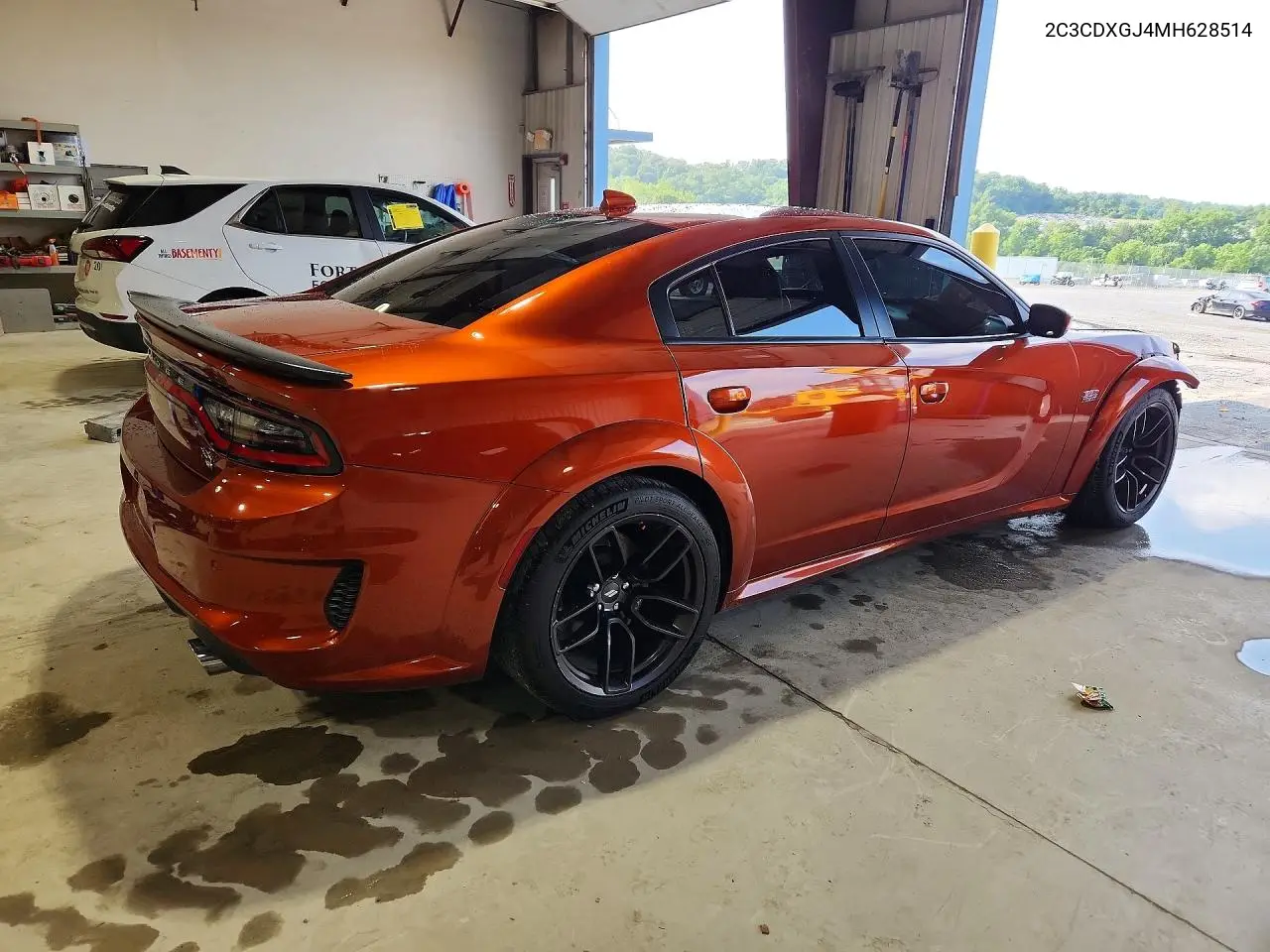 2021 Dodge Charger Scat Pack VIN: 2C3CDXGJ4MH628514 Lot: 61728146