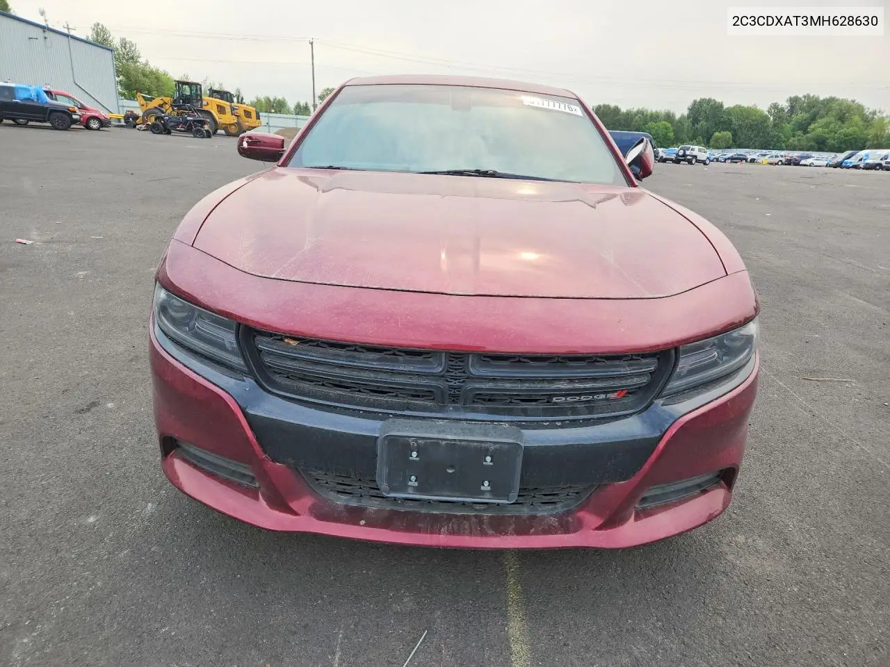 2021 Dodge Charger Police VIN: 2C3CDXAT3MH628630 Lot: 61777776