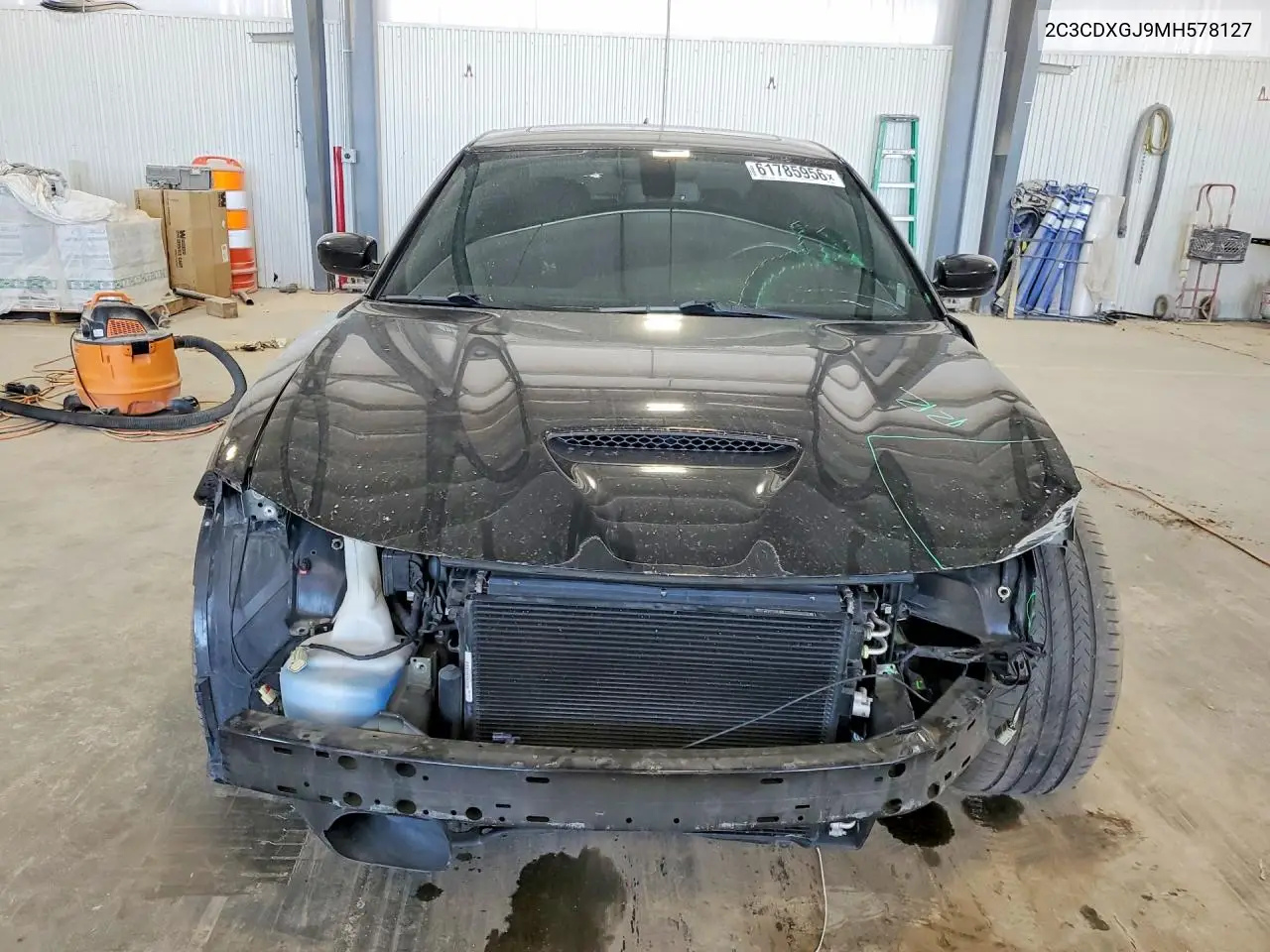 2021 Dodge Charger Scat Pack VIN: 2C3CDXGJ9MH578127 Lot: 61785956