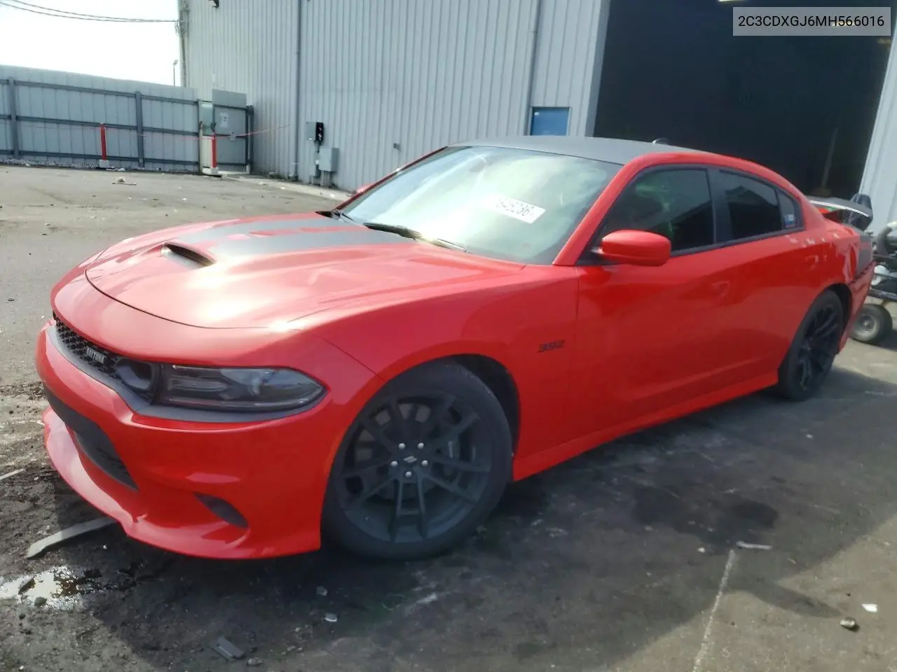 2021 Dodge Charger Scat Pack VIN: 2C3CDXGJ6MH566016 Lot: 61846286