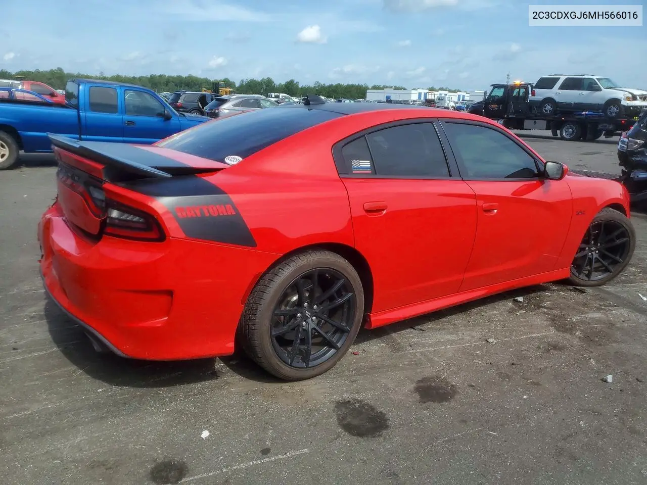 2021 Dodge Charger Scat Pack VIN: 2C3CDXGJ6MH566016 Lot: 61846286
