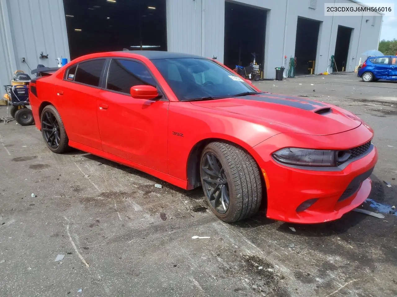2021 Dodge Charger Scat Pack VIN: 2C3CDXGJ6MH566016 Lot: 61846286
