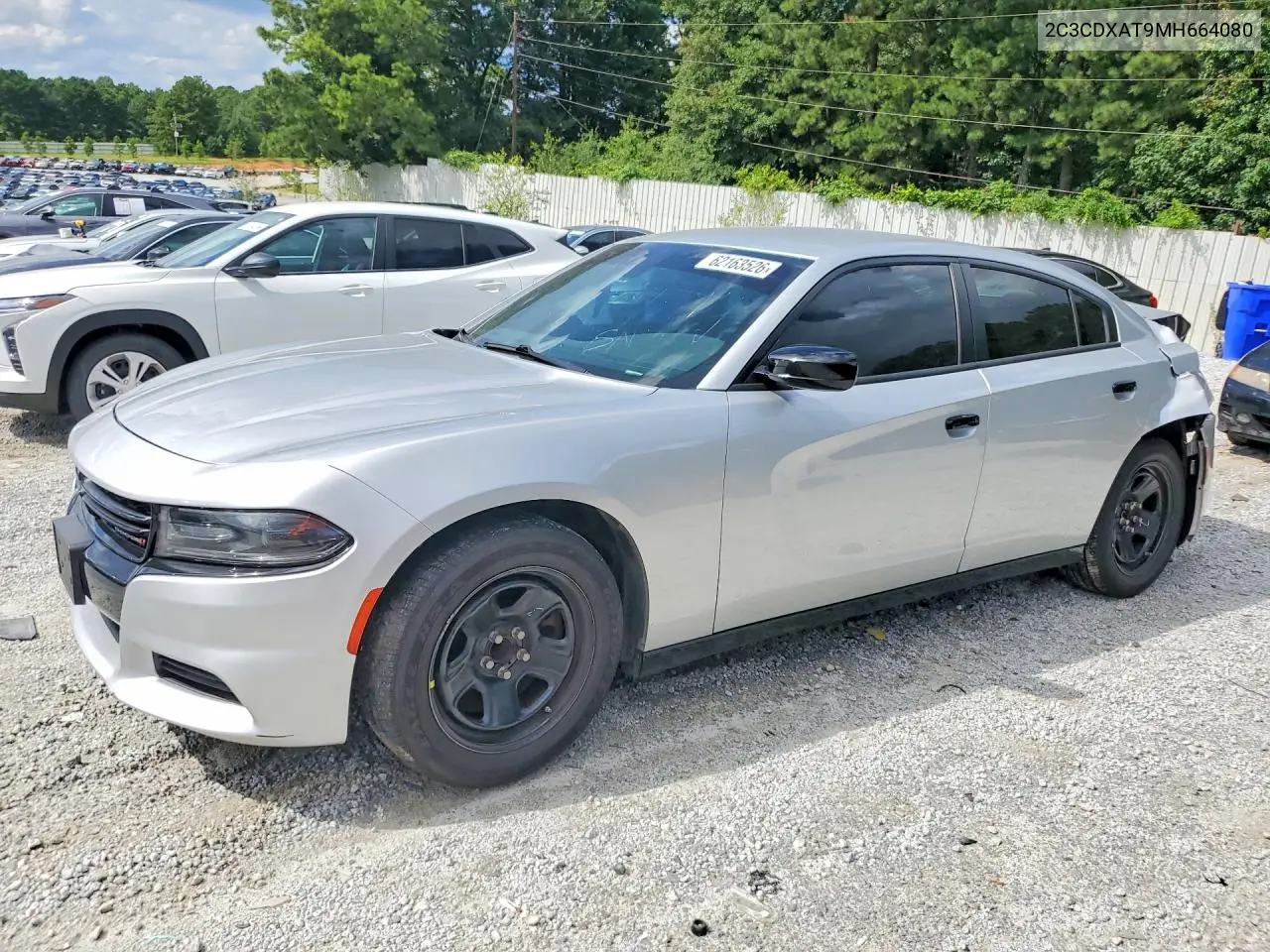 2021 Dodge Charger Police VIN: 2C3CDXAT9MH664080 Lot: 62163526