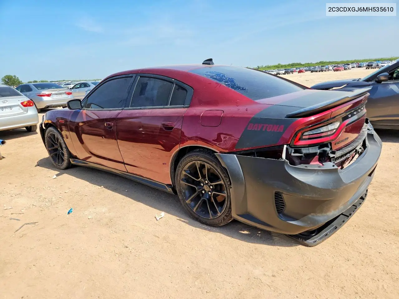 2021 Dodge Charger Scat Pack VIN: 2C3CDXGJ6MH535610 Lot: 62204106