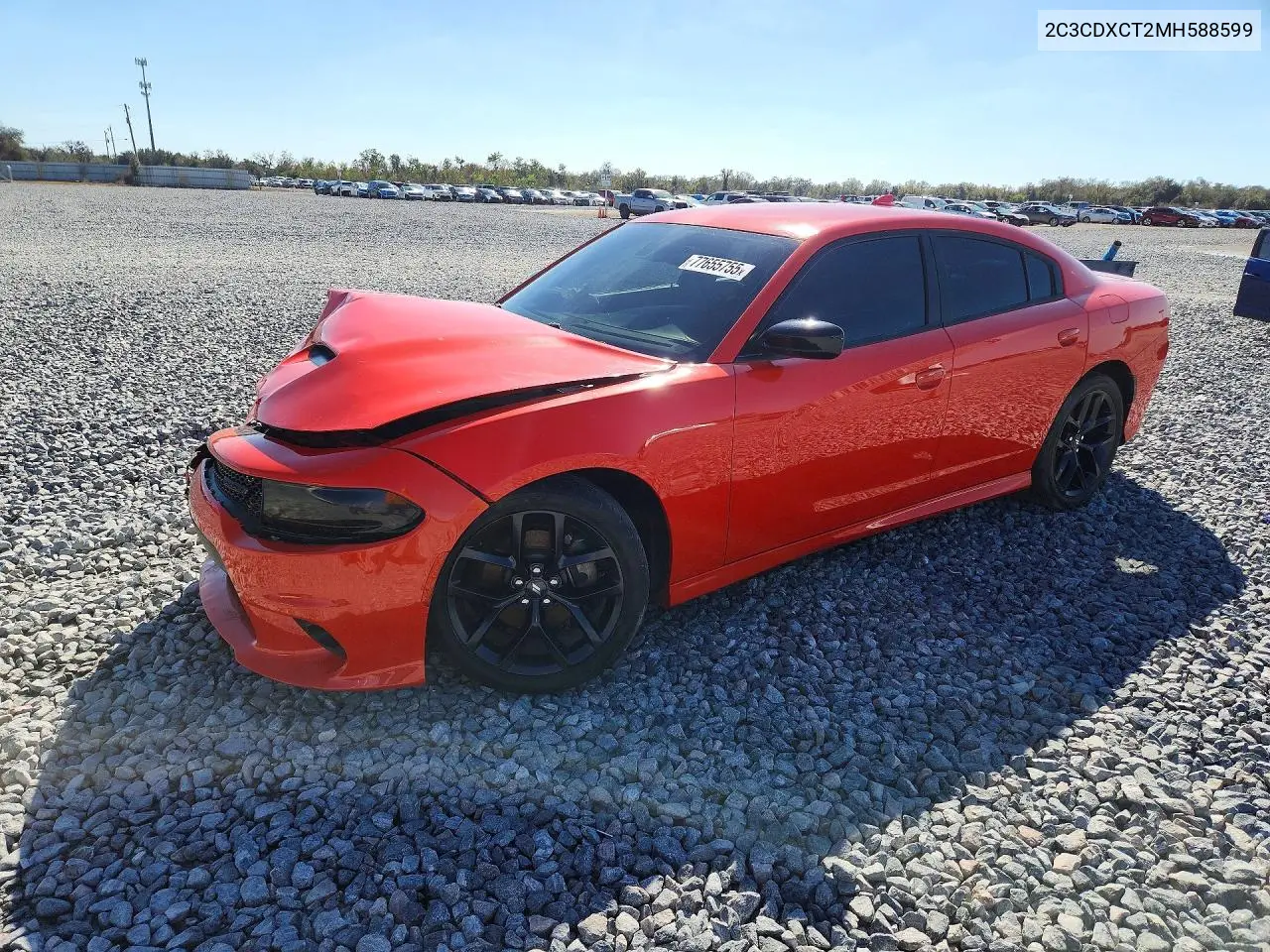 2C3CDXCT2MH588599 2021 Dodge Charger R/T
