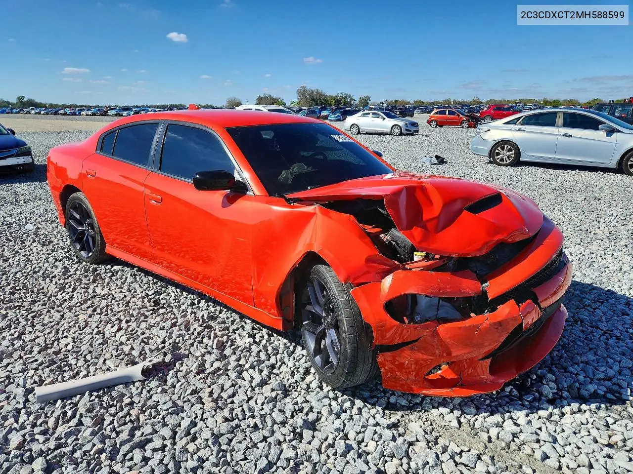 2C3CDXCT2MH588599 2021 Dodge Charger R/T