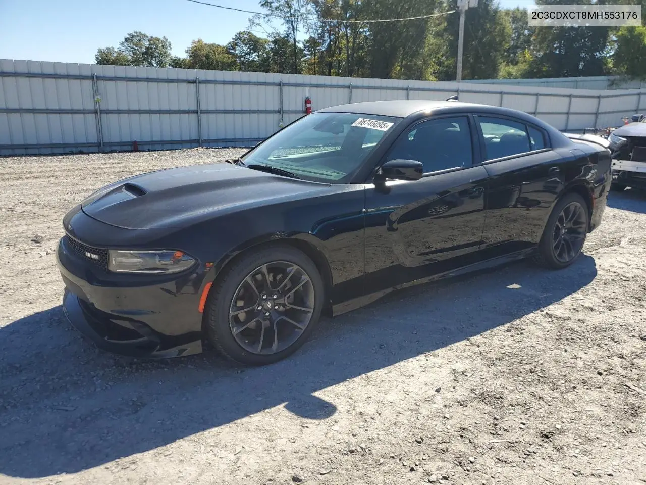 2C3CDXCT8MH553176 2021 Dodge Charger R/T