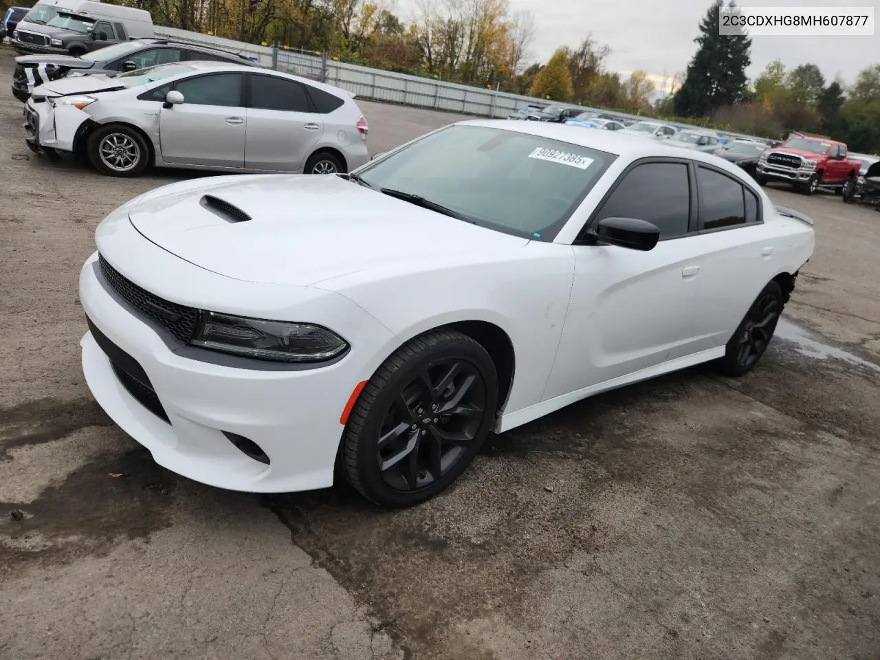 2C3CDXHG8MH607877 2021 Dodge Charger Gt