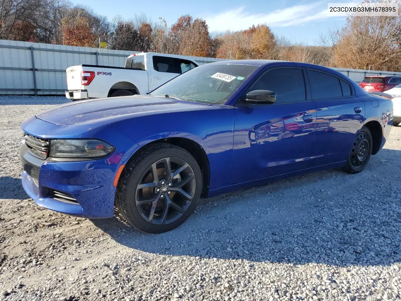 2C3CDXBG3MH678395 2021 Dodge Charger Sxt