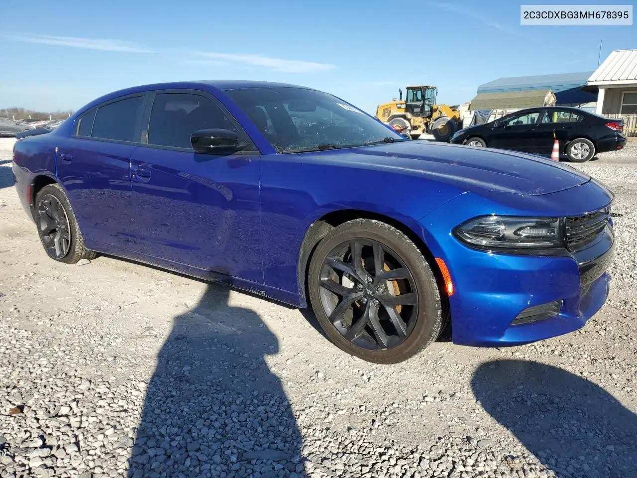 2C3CDXBG3MH678395 2021 Dodge Charger Sxt