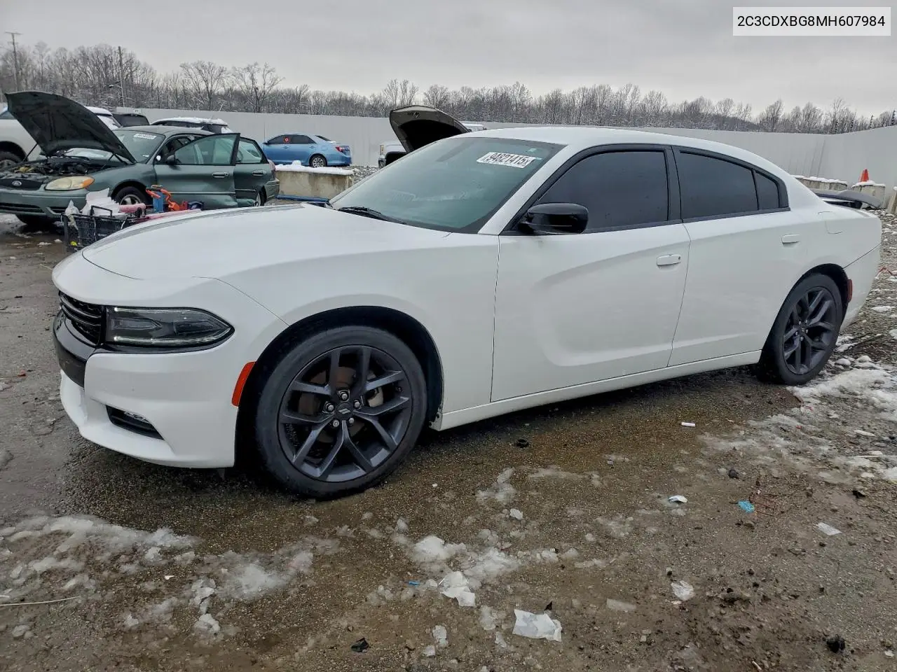 2C3CDXBG8MH607984 2021 Dodge Charger Sxt