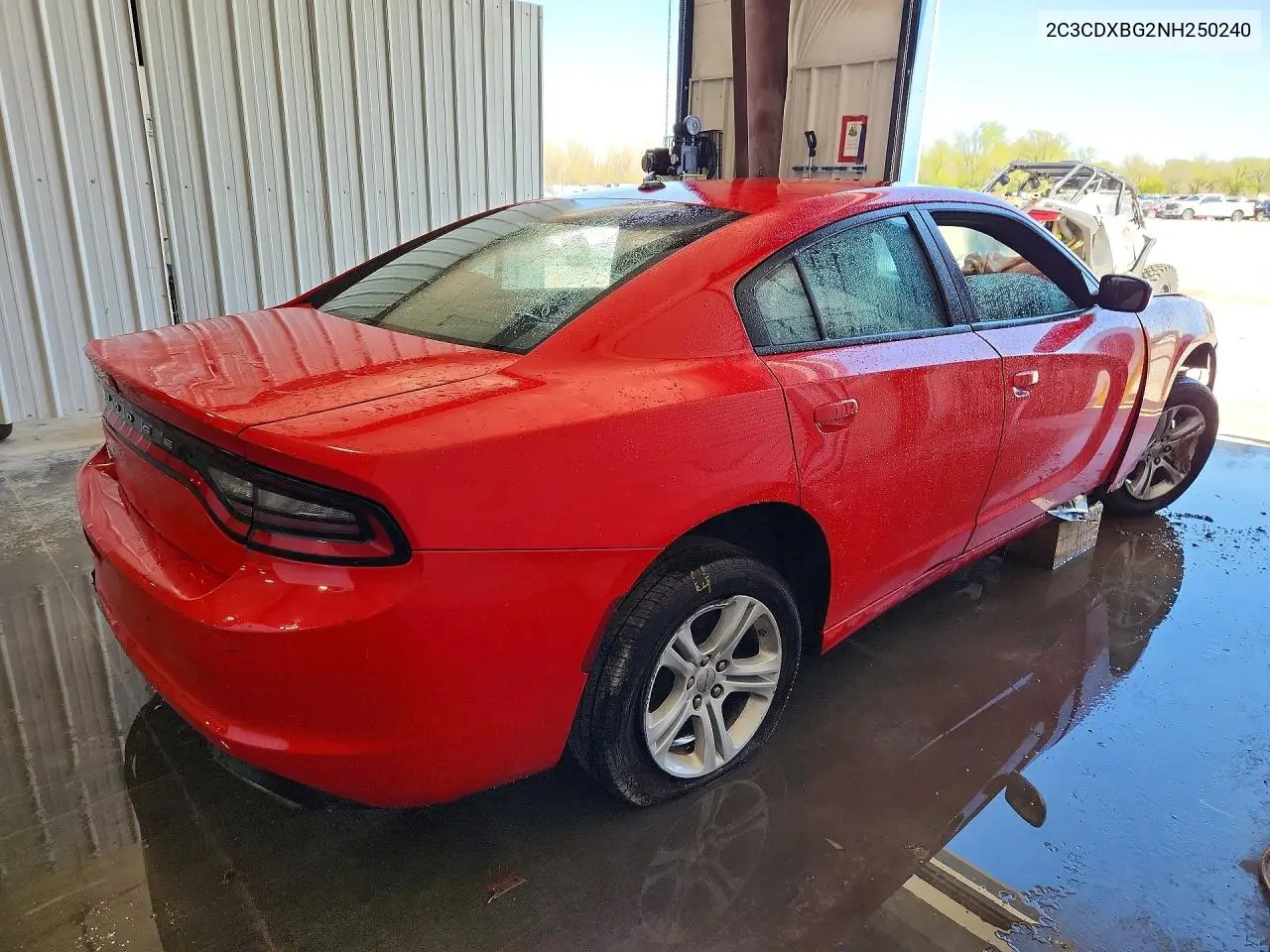 2022 Dodge Charger Sxt VIN: 2C3CDXBG2NH250240 Lot: 47868186