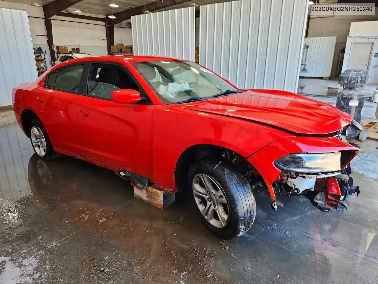 2022 Dodge Charger Sxt VIN: 2C3CDXBG2NH250240 Lot: 47868186