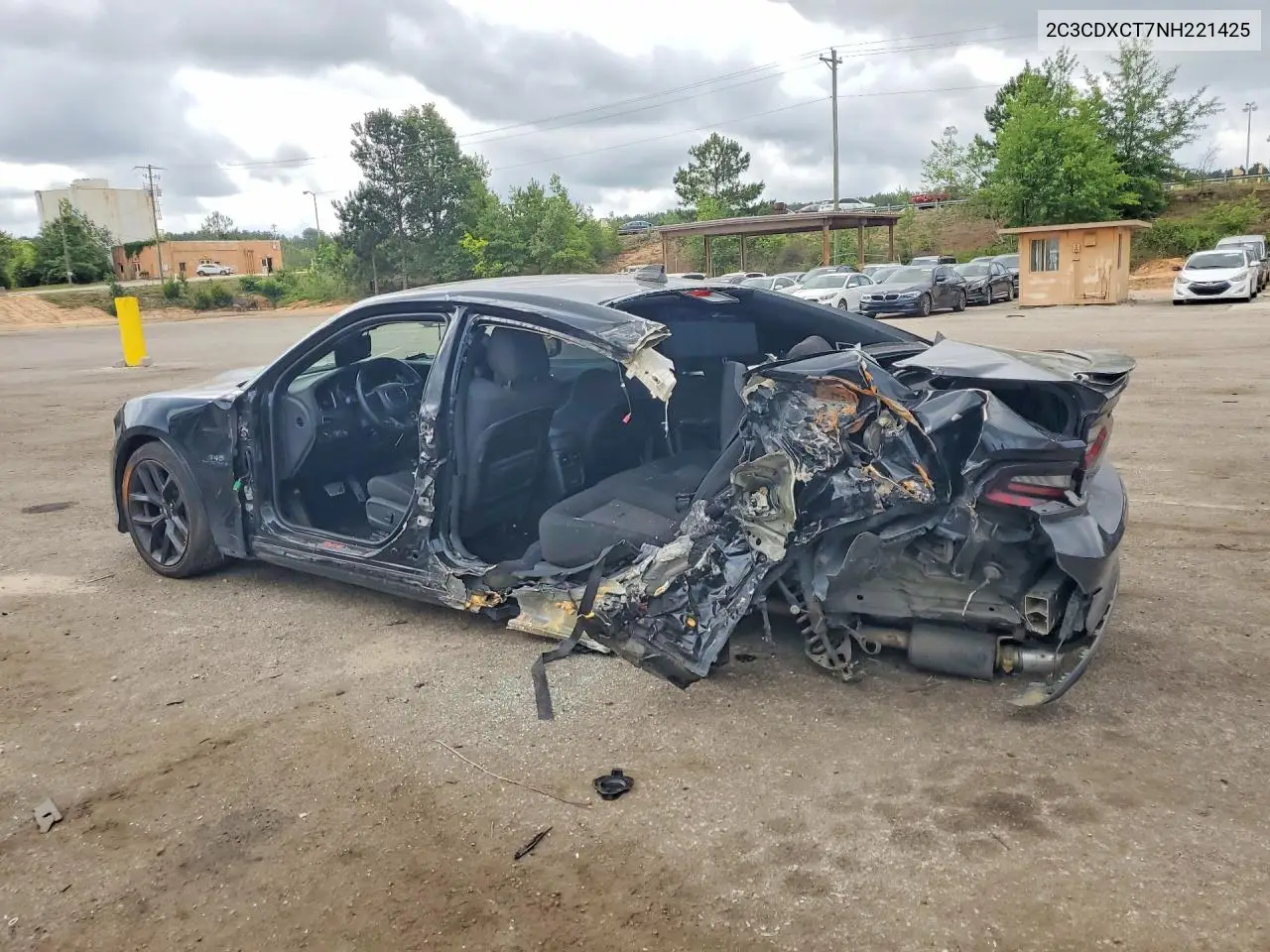 2022 Dodge Charger R VIN: 2C3CDXCT7NH221425 Lot: 54706966