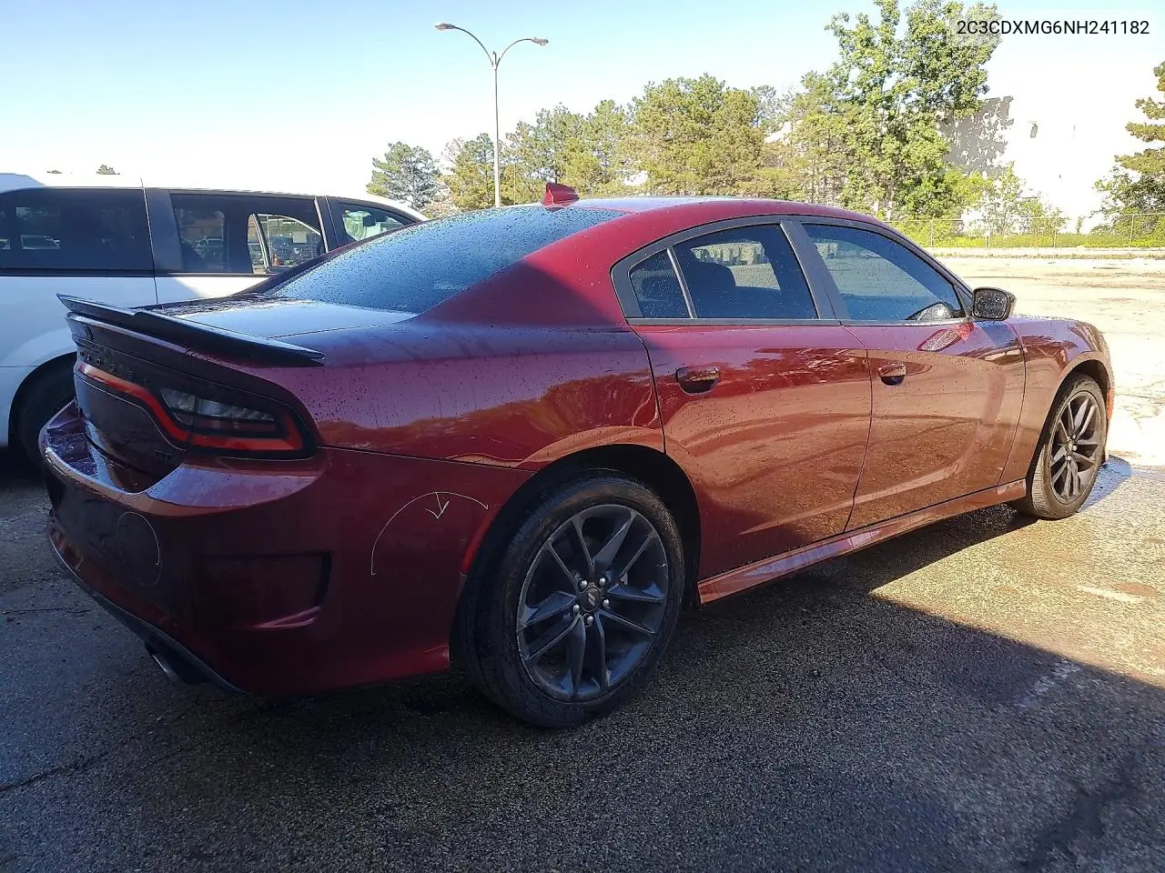 2022 Dodge Charger Gt VIN: 2C3CDXMG6NH241182 Lot: 56089906