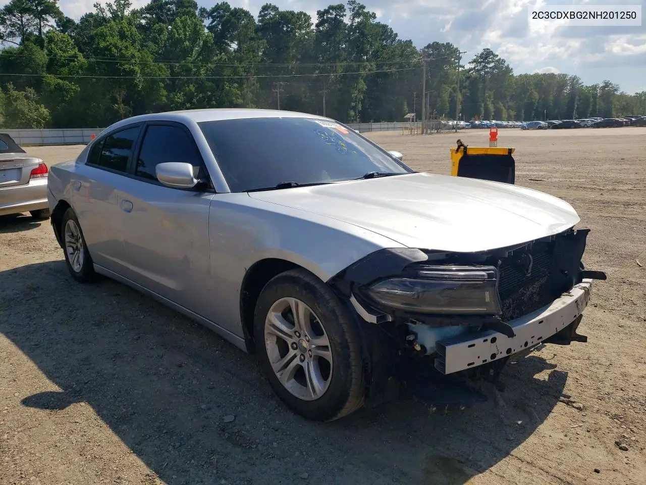 2022 Dodge Charger Sxt VIN: 2C3CDXBG2NH201250 Lot: 56927236