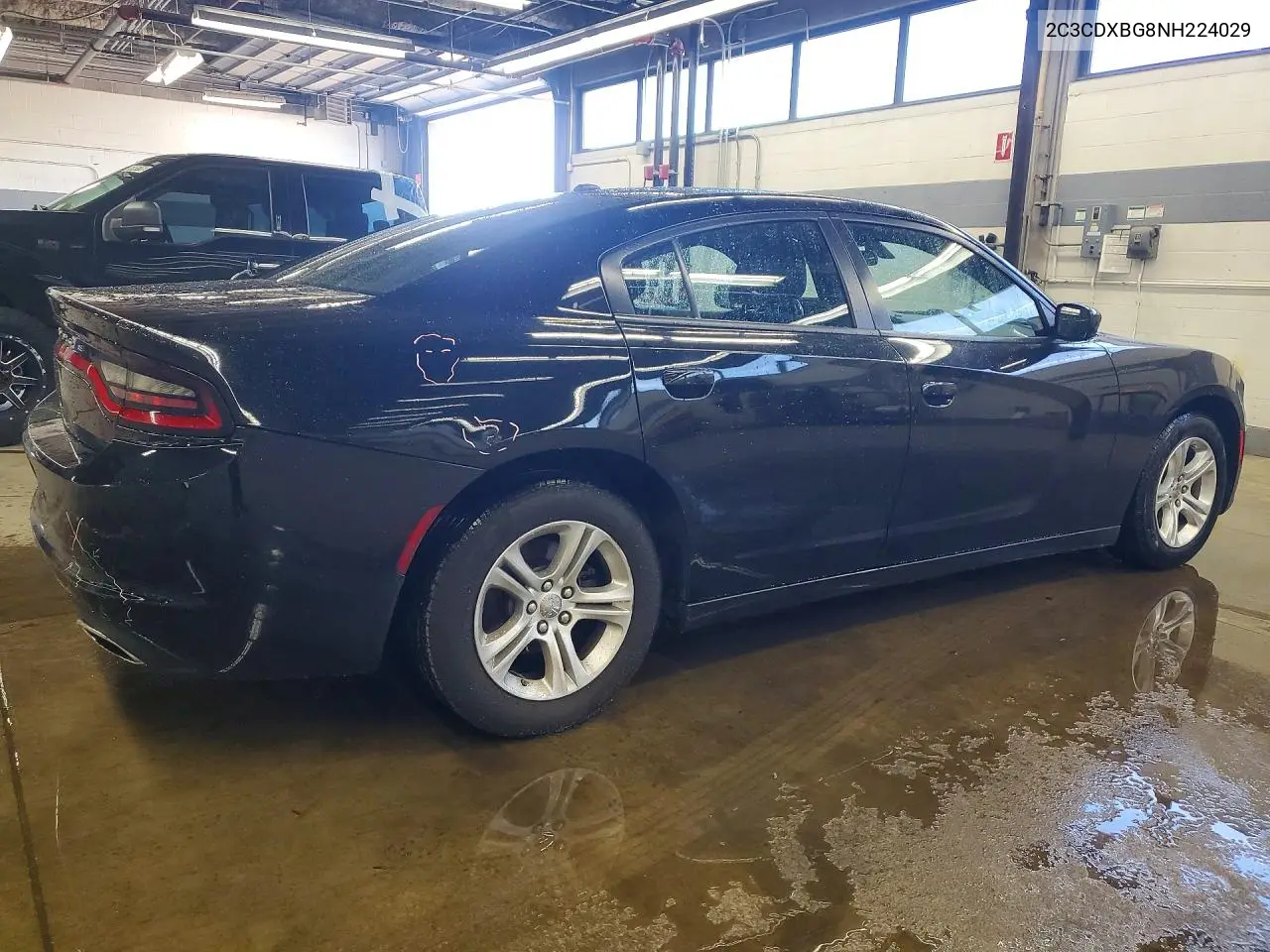 2022 Dodge Charger Sxt VIN: 2C3CDXBG8NH224029 Lot: 58409986