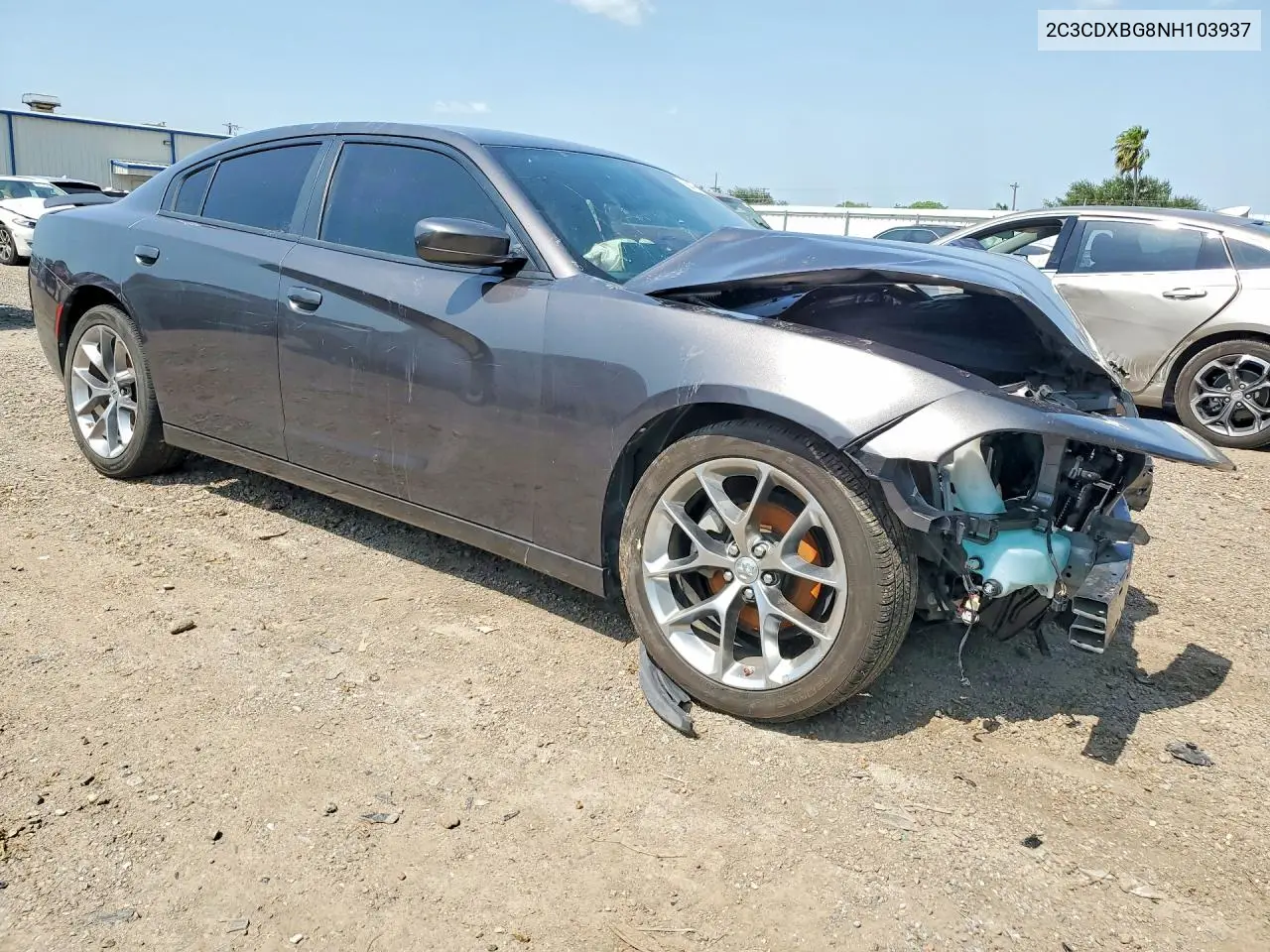 2022 Dodge Charger Sxt VIN: 2C3CDXBG8NH103937 Lot: 58470186