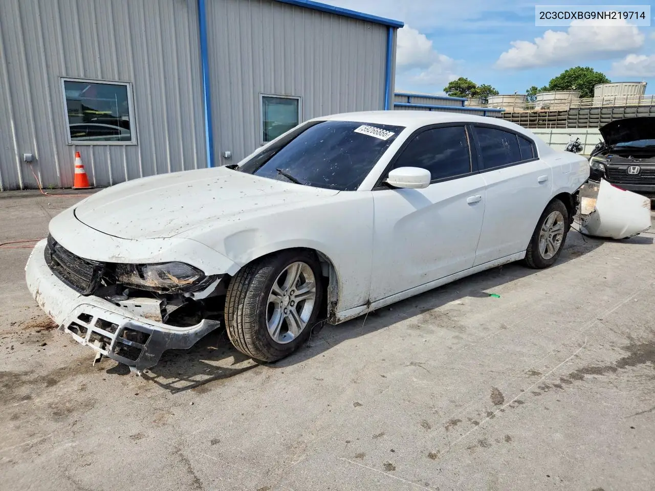 2022 Dodge Charger Sxt VIN: 2C3CDXBG9NH219714 Lot: 59266866