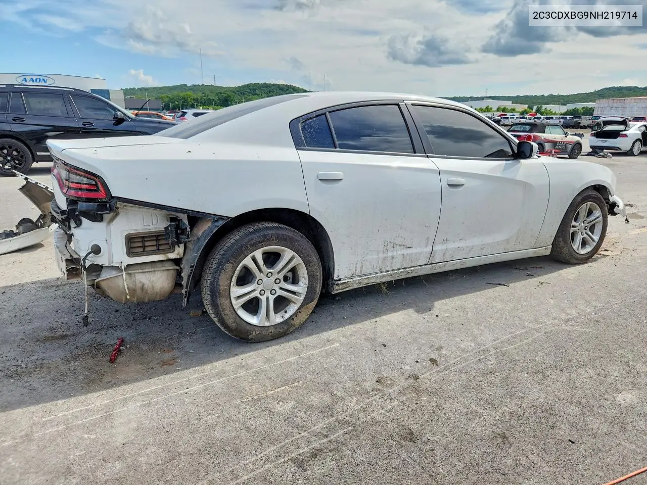 2022 Dodge Charger Sxt VIN: 2C3CDXBG9NH219714 Lot: 59266866