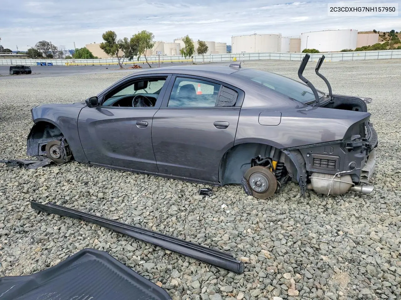 2022 Dodge Charger Gt VIN: 2C3CDXHG7NH157950 Lot: 60694146