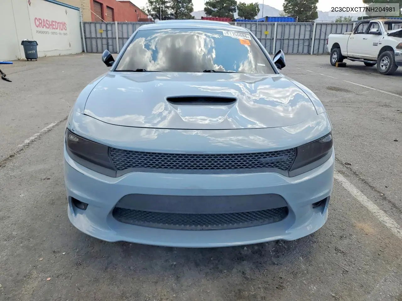 2022 Dodge Charger R/T VIN: 2C3CDXCT7NH204981 Lot: 61188086