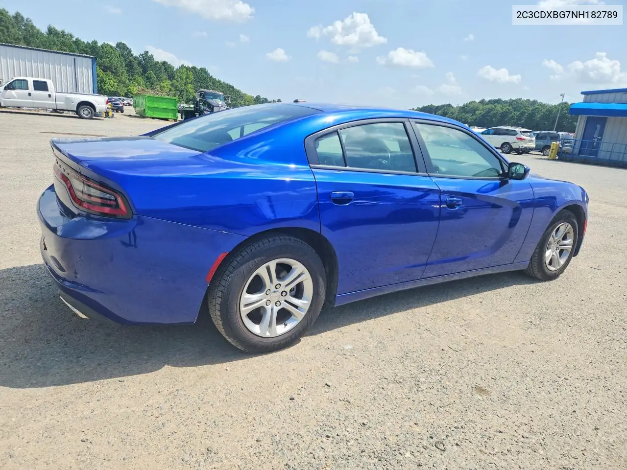 2022 Dodge Charger Sxt VIN: 2C3CDXBG7NH182789 Lot: 61555966