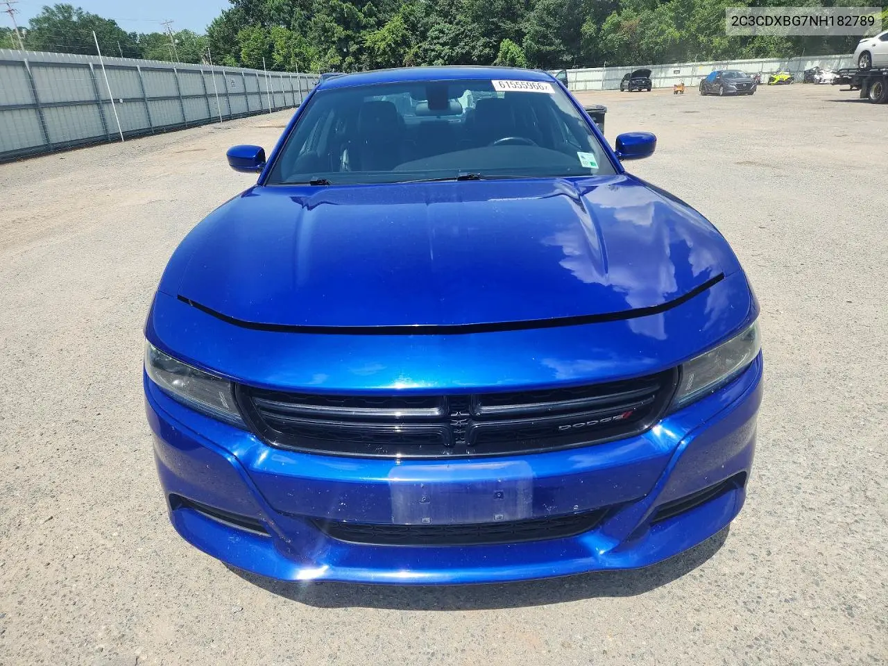 2022 Dodge Charger Sxt VIN: 2C3CDXBG7NH182789 Lot: 61555966